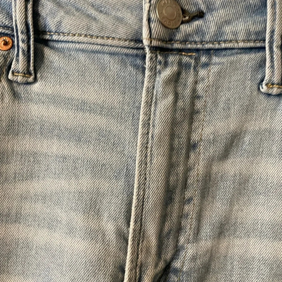 American Eagle AirFlex+ Athletic Straight Jean Light Wash Size 34/30 - Picture 9 of 16